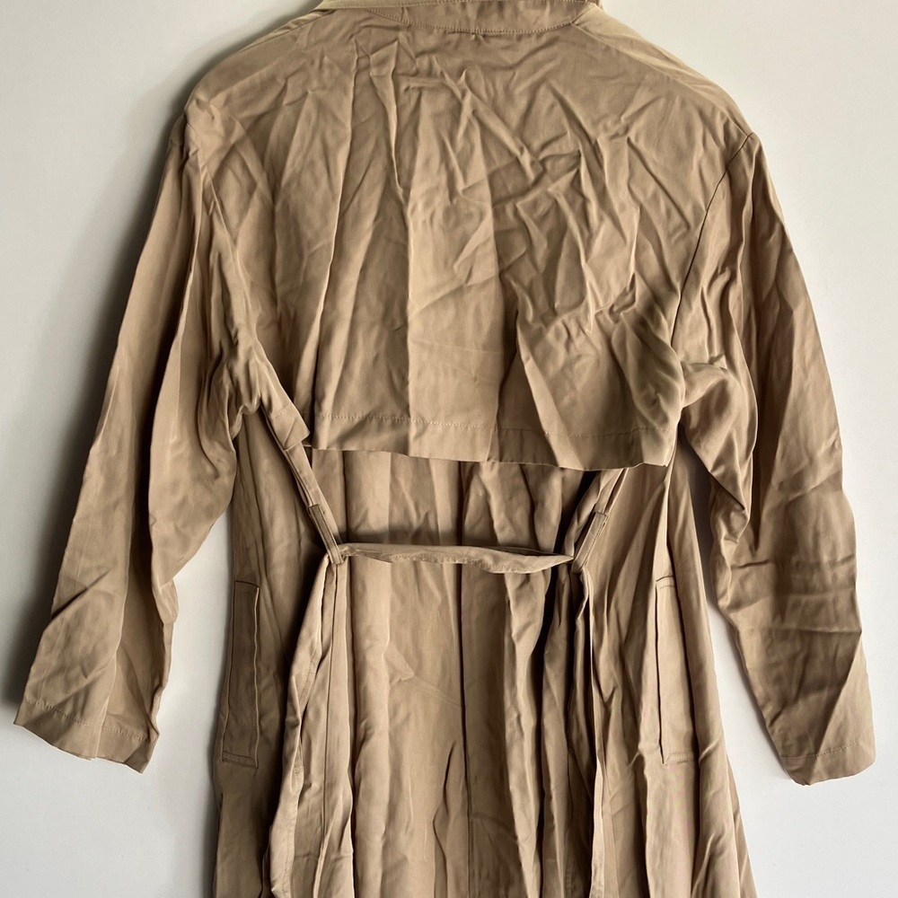 Zara Beige Trench Coat - Picture 7 of 7